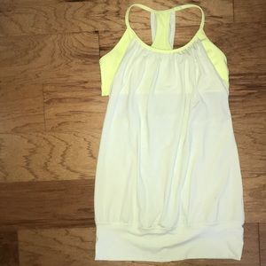 Lululemon Yellow Tanktop